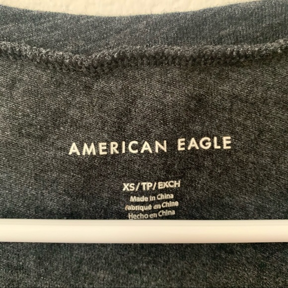 Charcoal American Eagle T-shirt - Picture 3 of 3